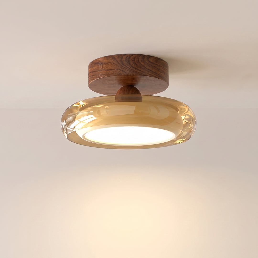 Zuno | Modern Memphis Two-Tone Ceiling Light, Flush Mount or Pendant