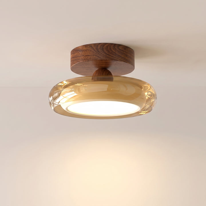 Zuno | Modern Memphis Two-Tone Ceiling Light, Flush Mount or Pendant