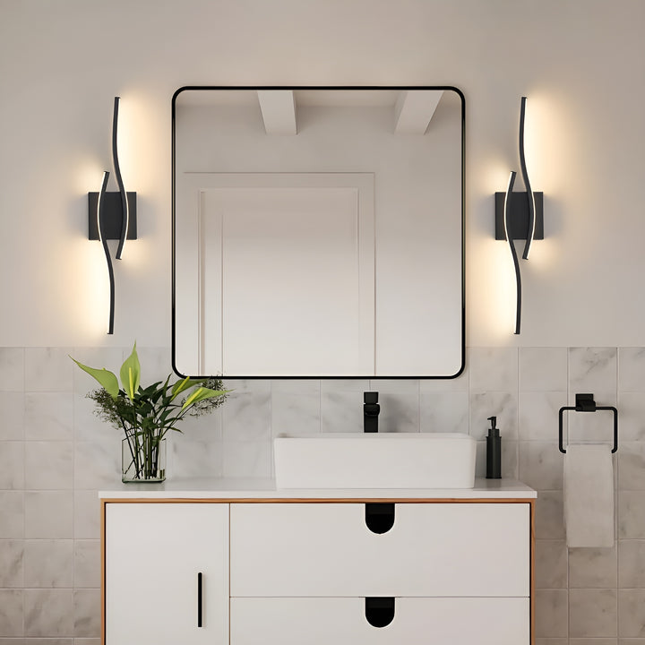 Rivora | Contemporary Curve LED Wall Sconce