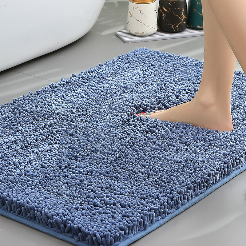 Alera | Non Slip Bath Mat – Plush Chenille Surface, Water Absorbent 3