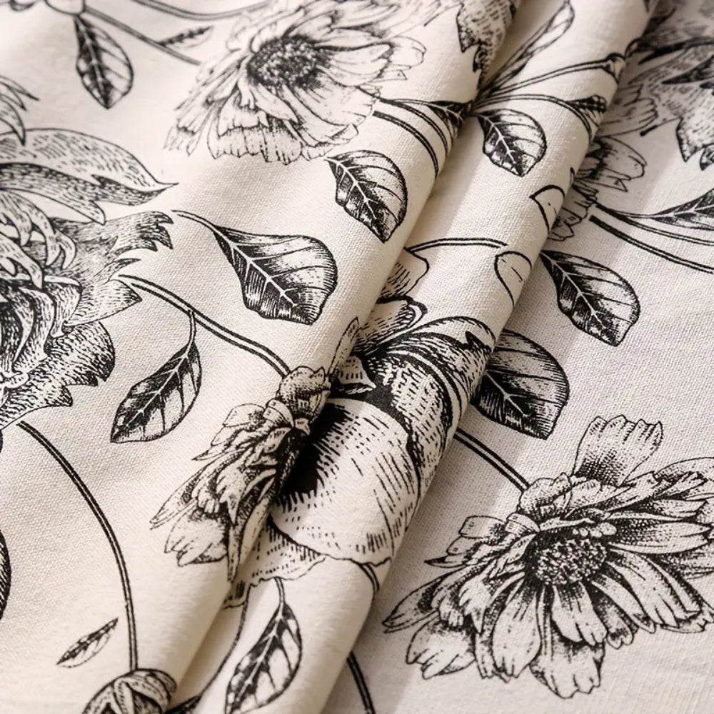 Arden | Tablecloth – Floral Design, Cotton Blend 6