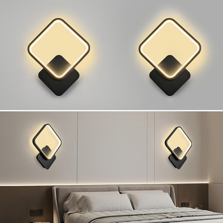 Aureli | Wall Sconce – Three-Tone Dimming, Geometric Design 4
