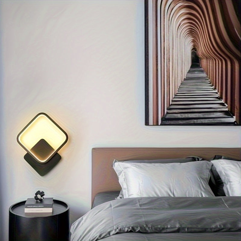 Aureli | Wall Sconce – Three-Tone Dimming, Geometric Design 5