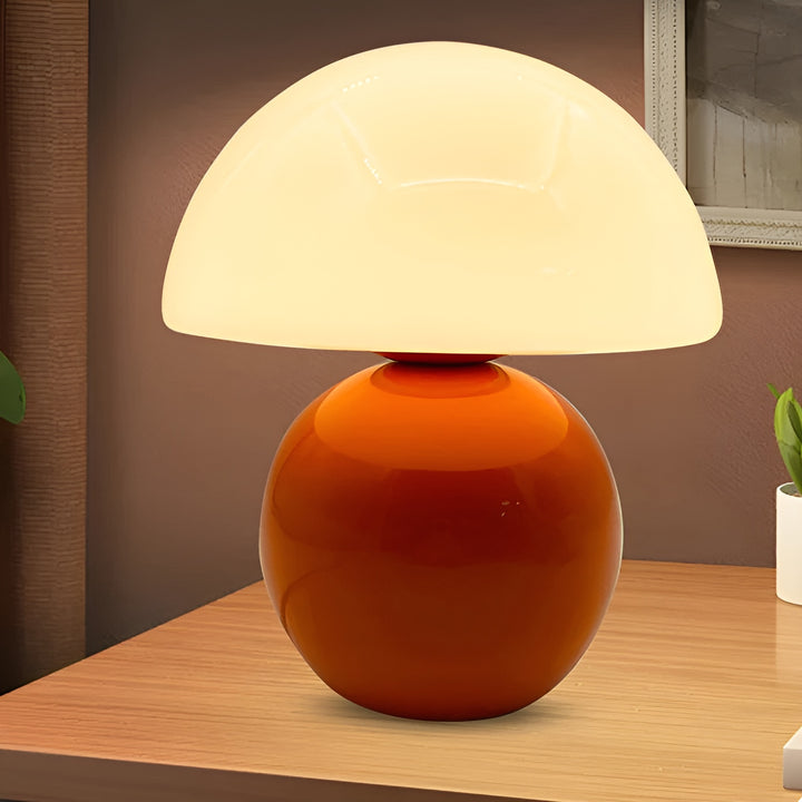 Solara Dome Mid-Century Modern Decorative Lamp