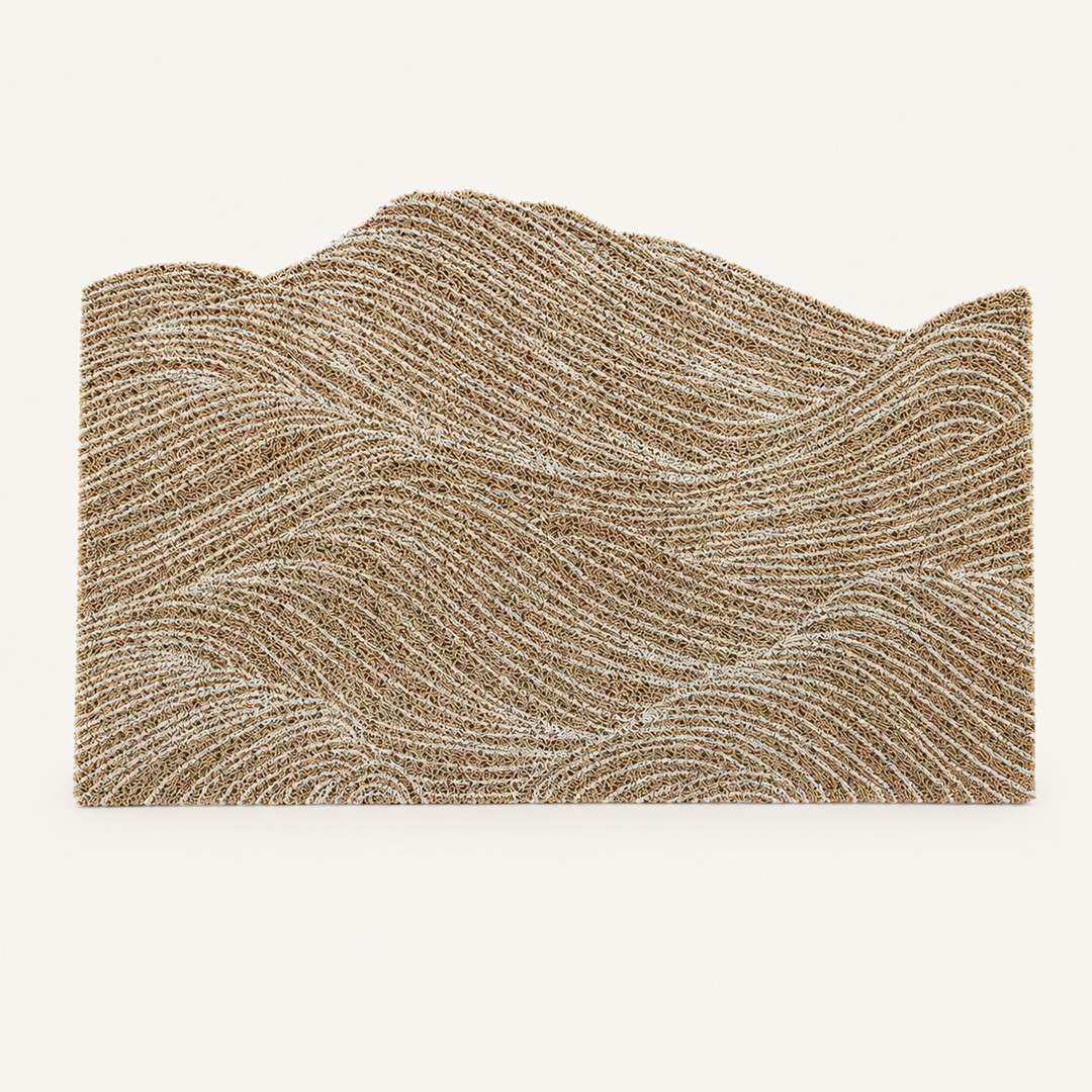 Duneo | Wavy Mountain Print Anti-Slip Entrance Door Mat