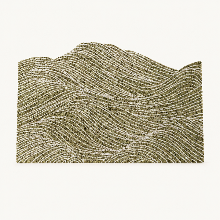 Duneo | Wavy Mountain Print Anti-Slip Entrance Door Mat