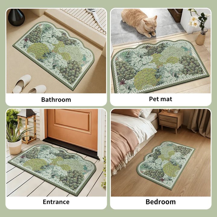 Elysia | Outdoor Door Mat – Absorbs Dirt, Natural Rubber Backing 5