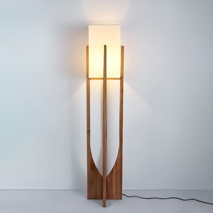 Akari Wood Floor Lamp – Japanese-Style Lantern Light