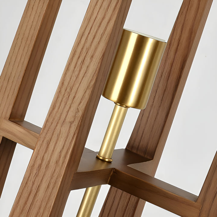 Akari Wood Floor Lamp – Japanese-Style Lantern Light