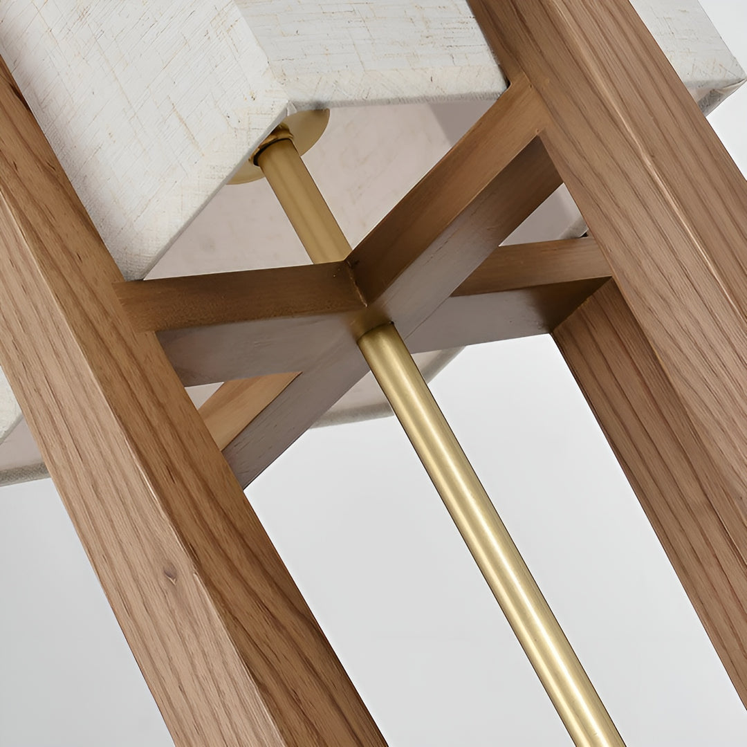 Akari Wood Floor Lamp – Japanese-Style Lantern Light