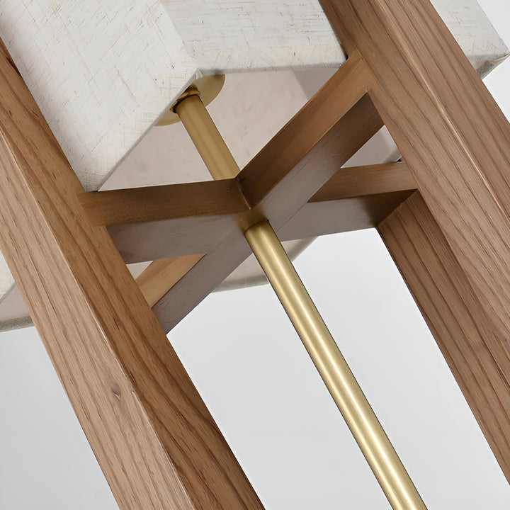 Akari Wood Floor Lamp – Japanese-Style Lantern Light