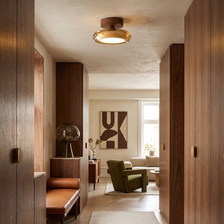 Zuno | Modern Memphis Two-Tone Ceiling Light, Flush Mount or Pendant