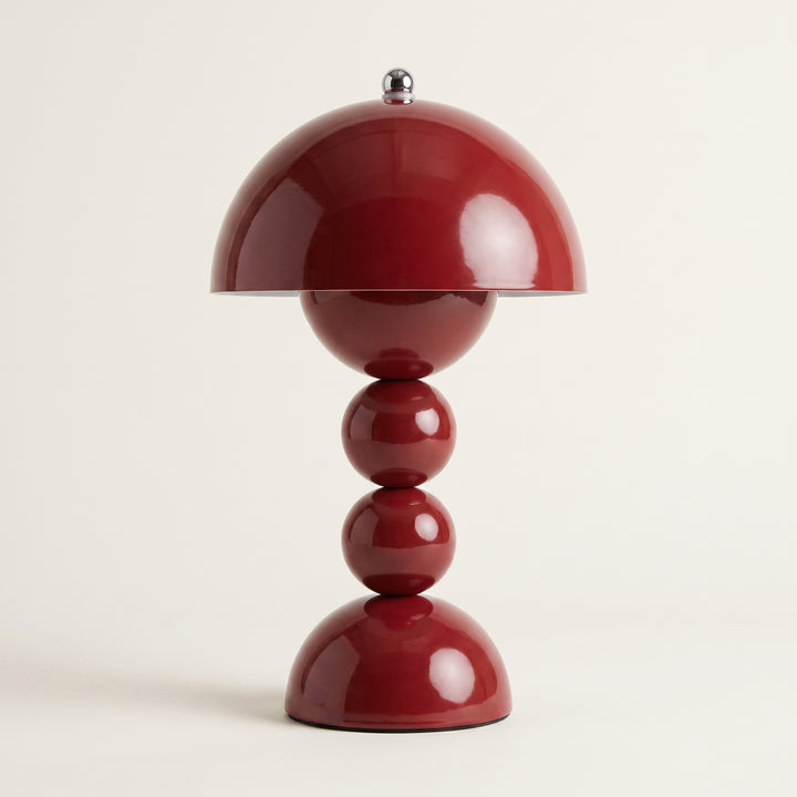 Poppy Stacked Ball Touch LED Table Lamp | Dimmable Rechargeable Nightstand Light
