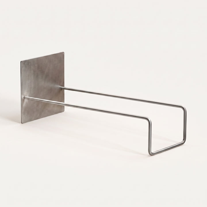 Orbie Desktop Metal Book Holder with Sphere Accent | Freestanding Bookend Organizer