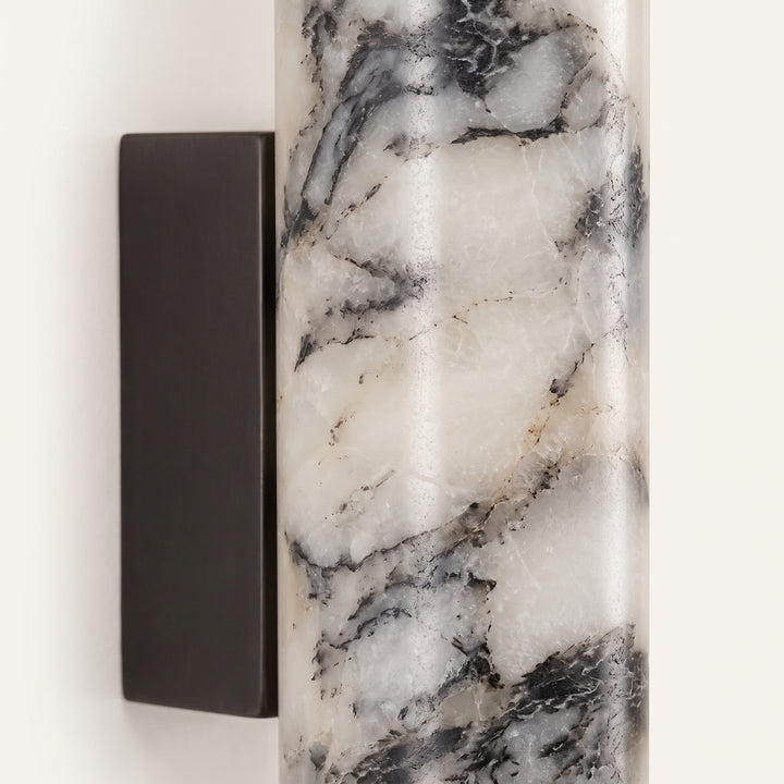 Norstone | Art Deco Black Marble Wall Sconce