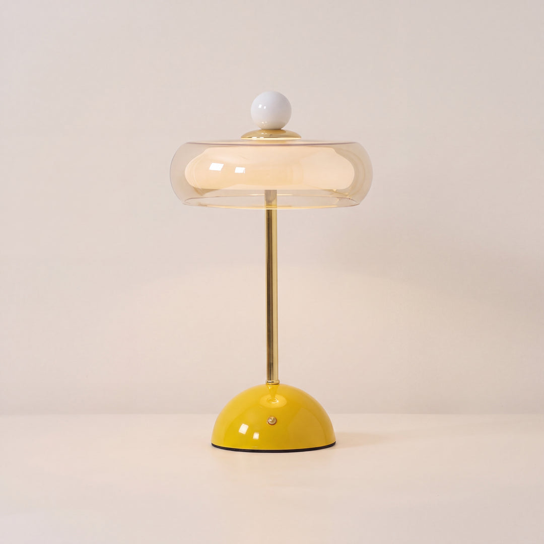 Lido | Retro Mushroom Table Lamp, Colorful Bedside Lamp