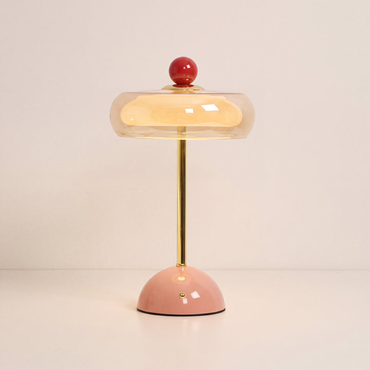 Lido | Retro Mushroom Table Lamp, Colorful Bedside Lamp