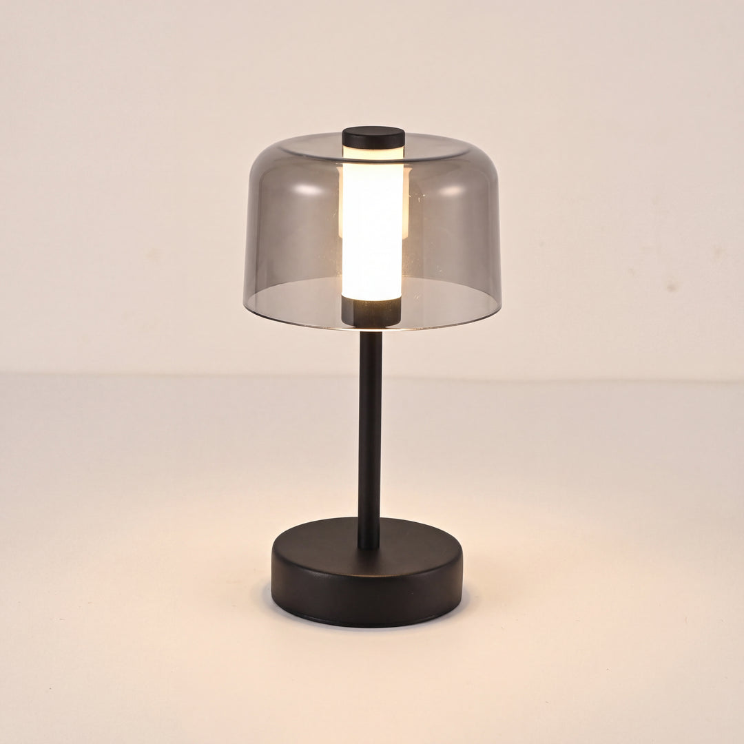 Cloche | Rechargeable Touch Table Lamp, Cordless LED Bedside Lamp