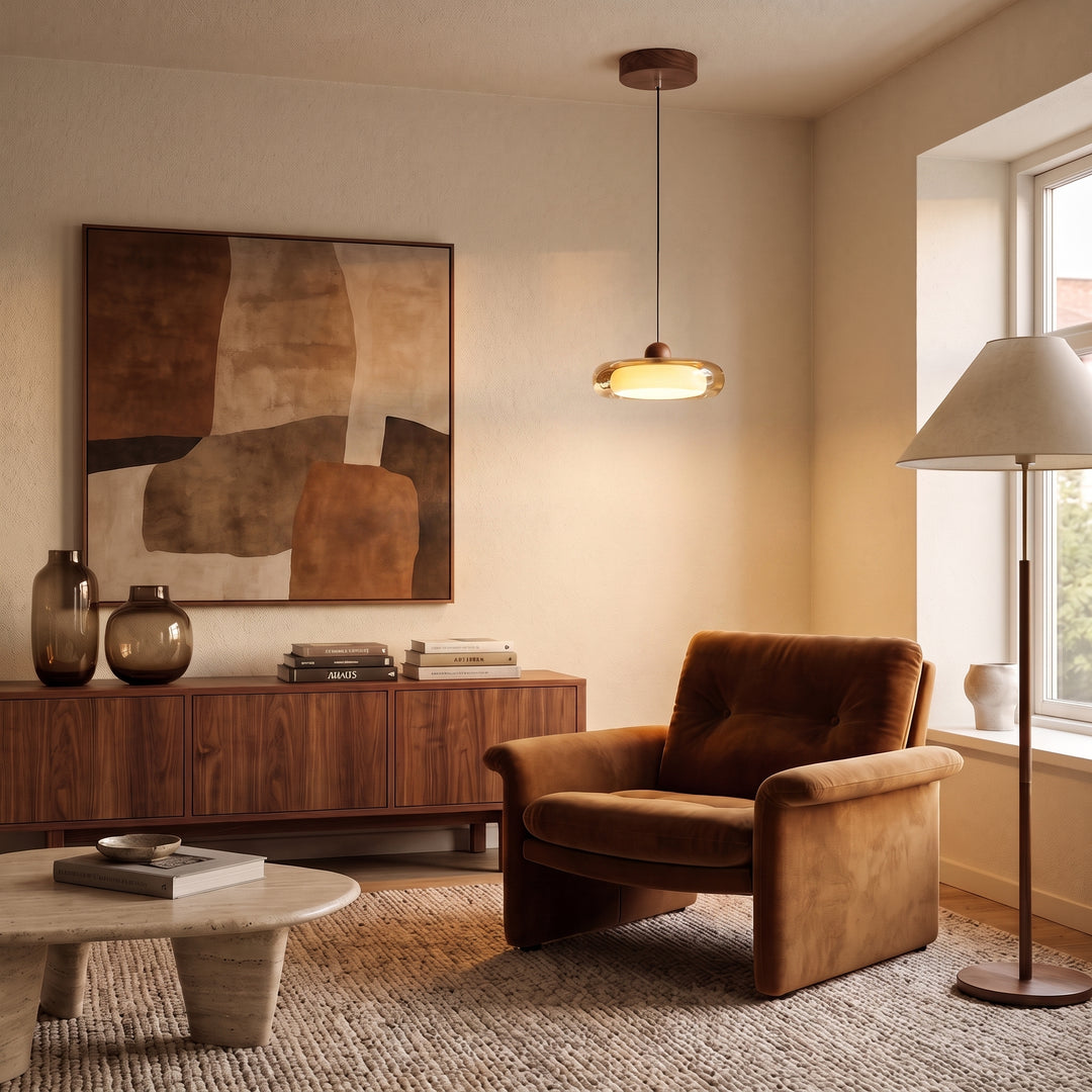 Zuno | Modern Memphis Two-Tone Ceiling Light, Flush Mount or Pendant