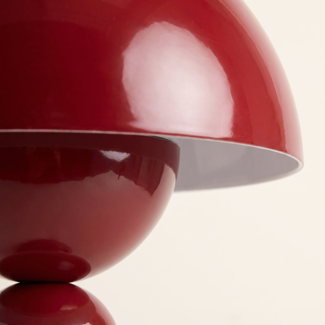 Poppy Stacked Ball Touch LED Table Lamp | Dimmable Rechargeable Nightstand Light