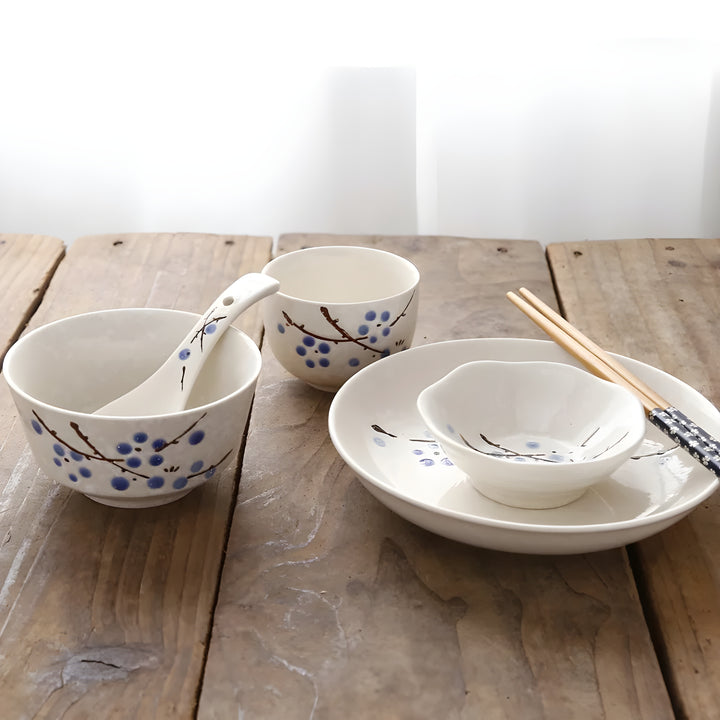 Spring Blossom 6-Piece Japanese Style Dinnerware
