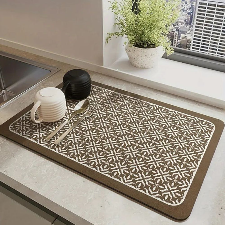Kairo | Dish Drying Mat – Ultra-Absorbent Design, Silicone Material 1