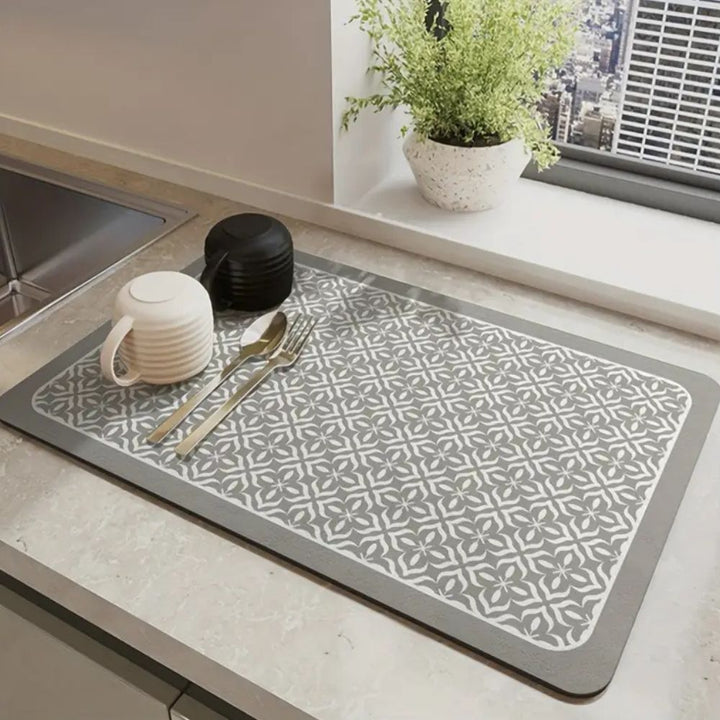 Kairo | Dish Drying Mat – Ultra-Absorbent Design, Silicone Material 2