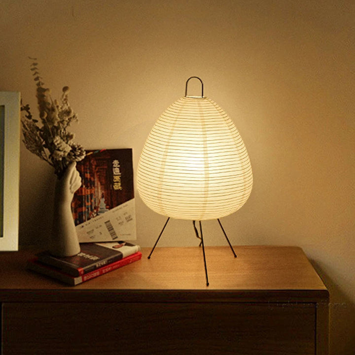 Kiyomi | Table Lamp – Soft Ambient Glow, Rice Paper Shade 0