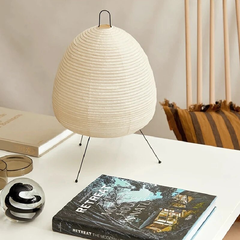 Kiyomi | Table Lamp – Soft Ambient Glow, Rice Paper Shade 2
