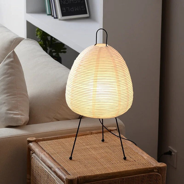 Kiyomi | Table Lamp – Soft Ambient Glow, Rice Paper Shade 3