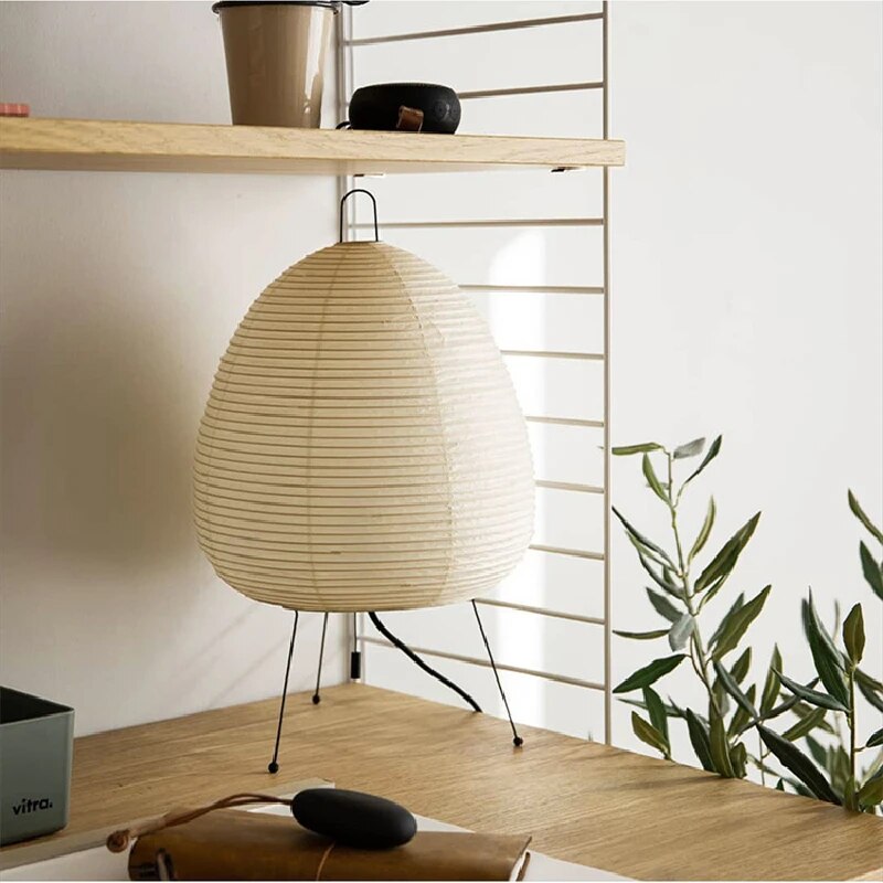 Kiyomi | Table Lamp – Soft Ambient Glow, Rice Paper Shade 4