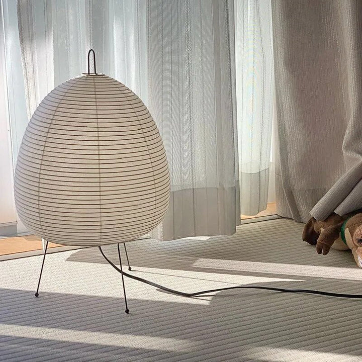 Kiyomi | Table Lamp – Soft Ambient Glow, Rice Paper Shade 6