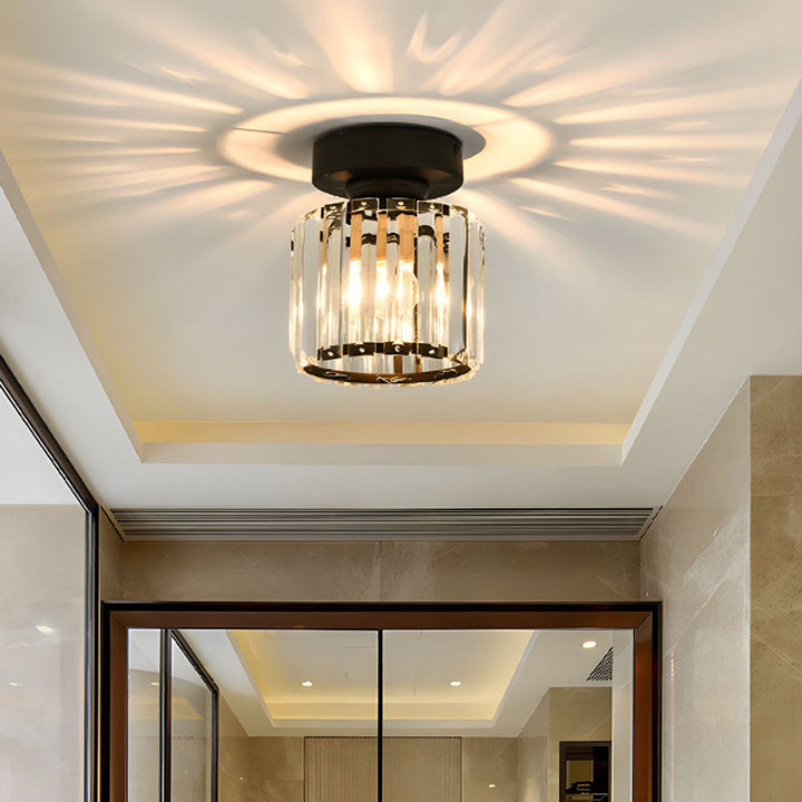Luminara | Modern Sleek Glass Flush Mount Ceiling Light Fixture 0
