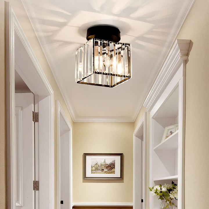 Luminara | Modern Sleek Glass Flush Mount Ceiling Light Fixture 2