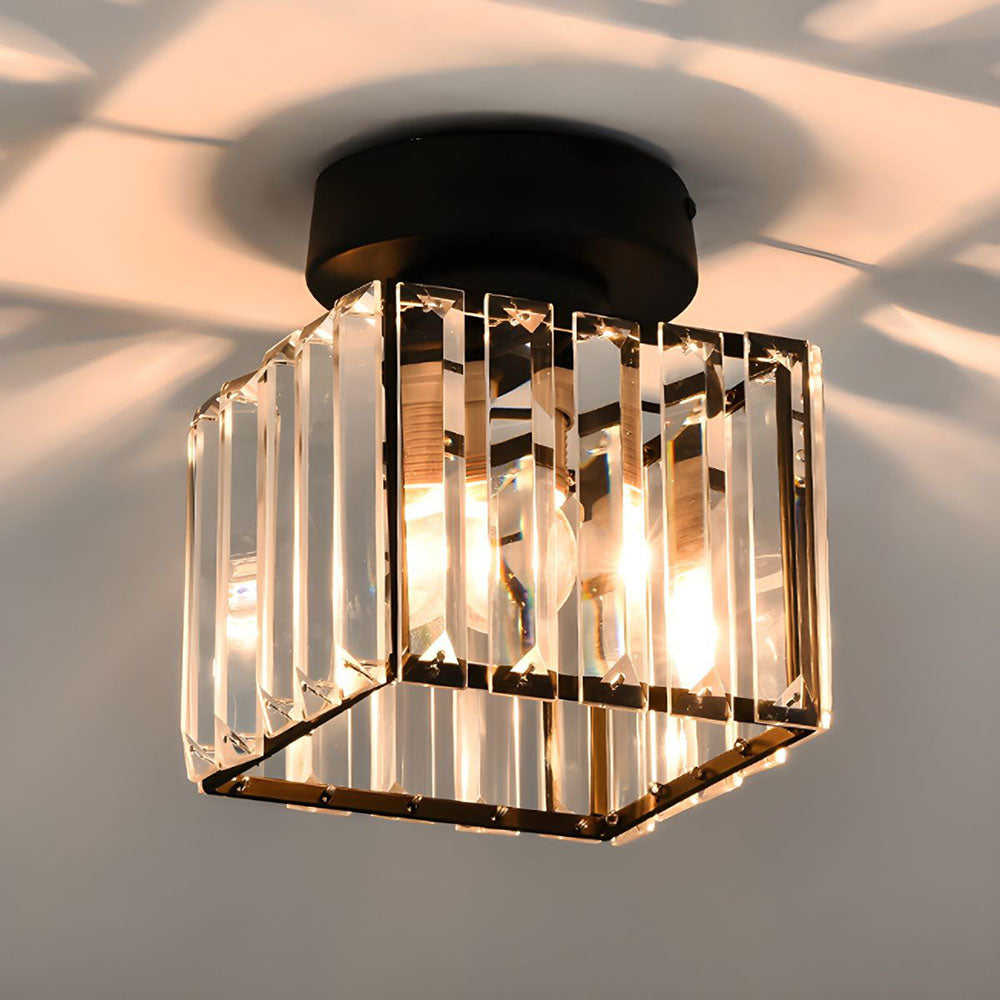 Luminara | Modern Sleek Glass Flush Mount Ceiling Light Fixture 3