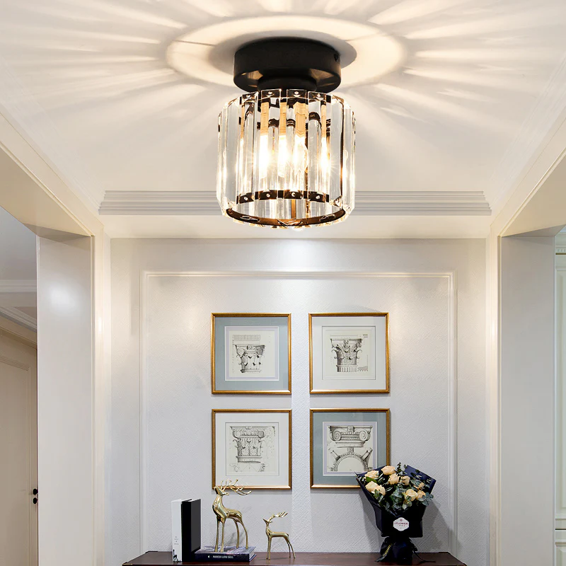 Luminara | Modern Sleek Glass Flush Mount Ceiling Light Fixture 8