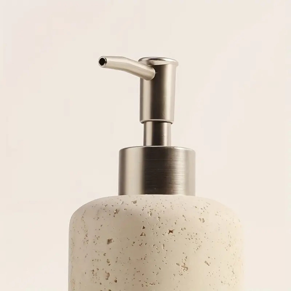 Lunara | Hand Soap Dispenser – Moisture-Proof Design, Marble Finish 1