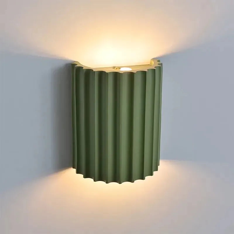 Lunara | Wall Sconce – 3-Color Adjustable, Smooth Resin 3