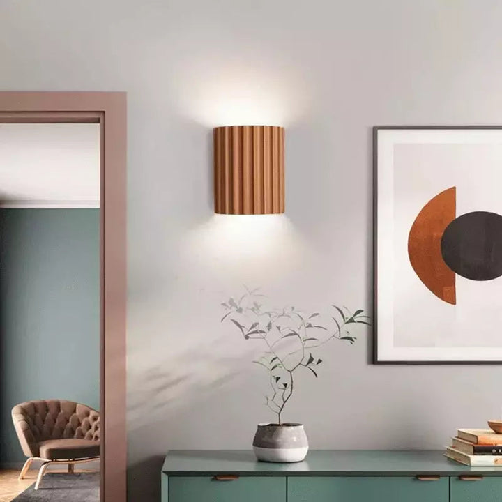 Lunara | Wall Sconce – 3-Color Adjustable, Smooth Resin 4