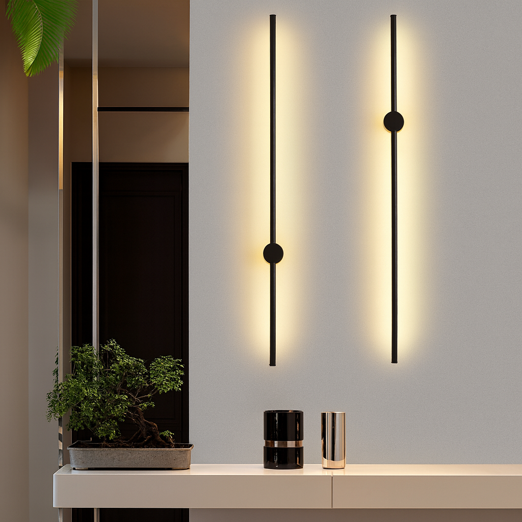 Lunara | Wall Sconce – Dimmable LED, Iron and Acrylic Finish 1