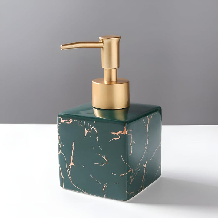 Lunari | Hand Soap Dispenser – Smooth Pump, Marble Ceramic 5