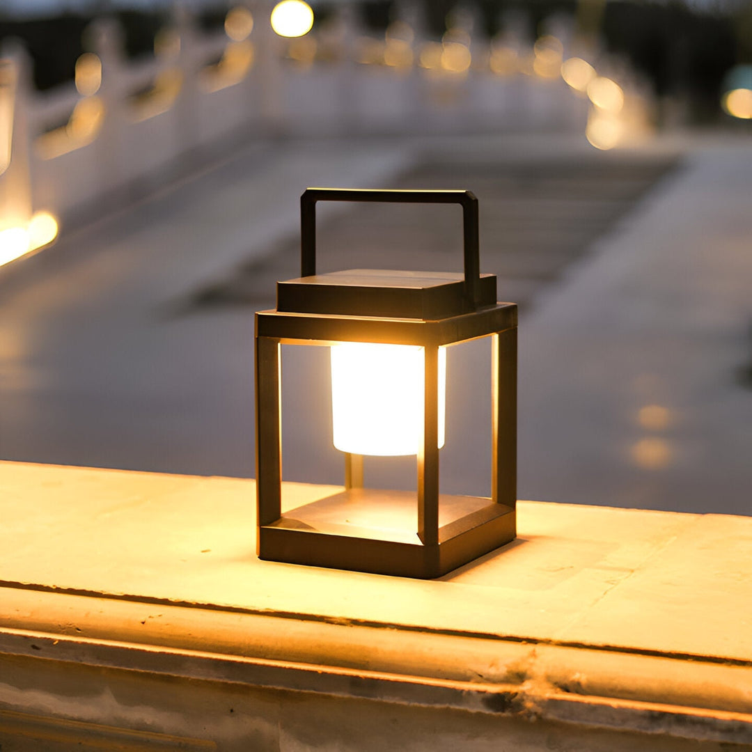 Lunari | Solar Lantern – USB Rechargeable, Weatherproof Design 4