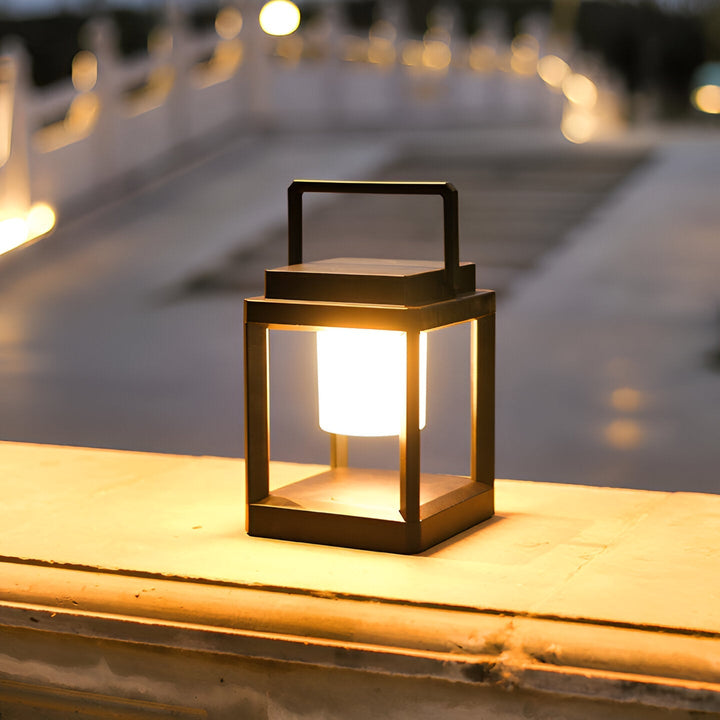 Lunari | Solar Lantern – USB Rechargeable, Weatherproof Design 4