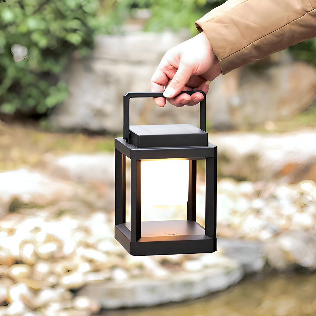 Lunari | Solar Lantern – USB Rechargeable, Weatherproof Design 6