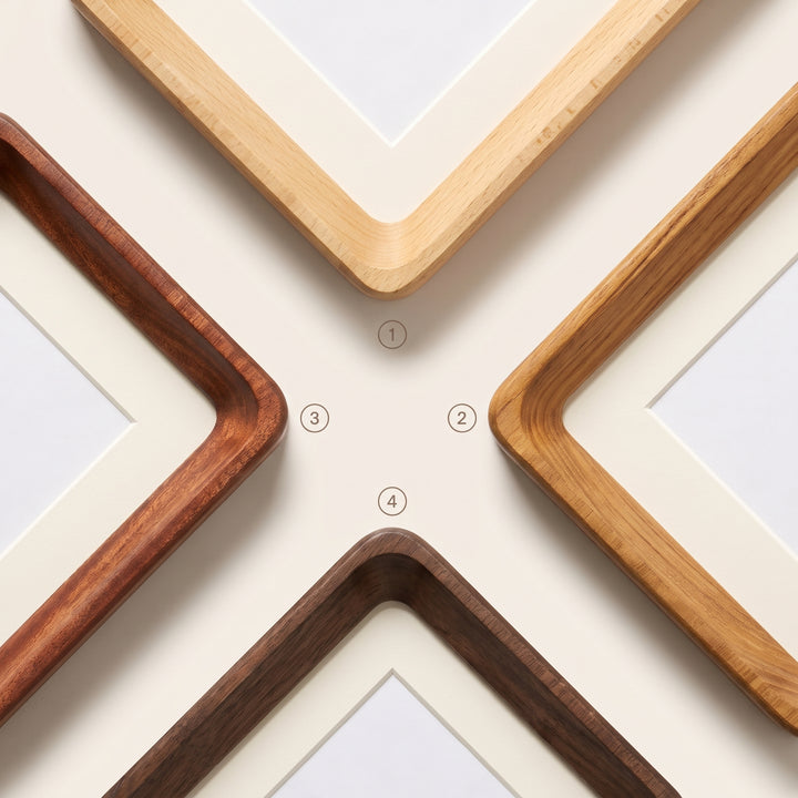 Marloo Solid Wood Multi-Photo Frame | Japandi Style Instax & Print Display
