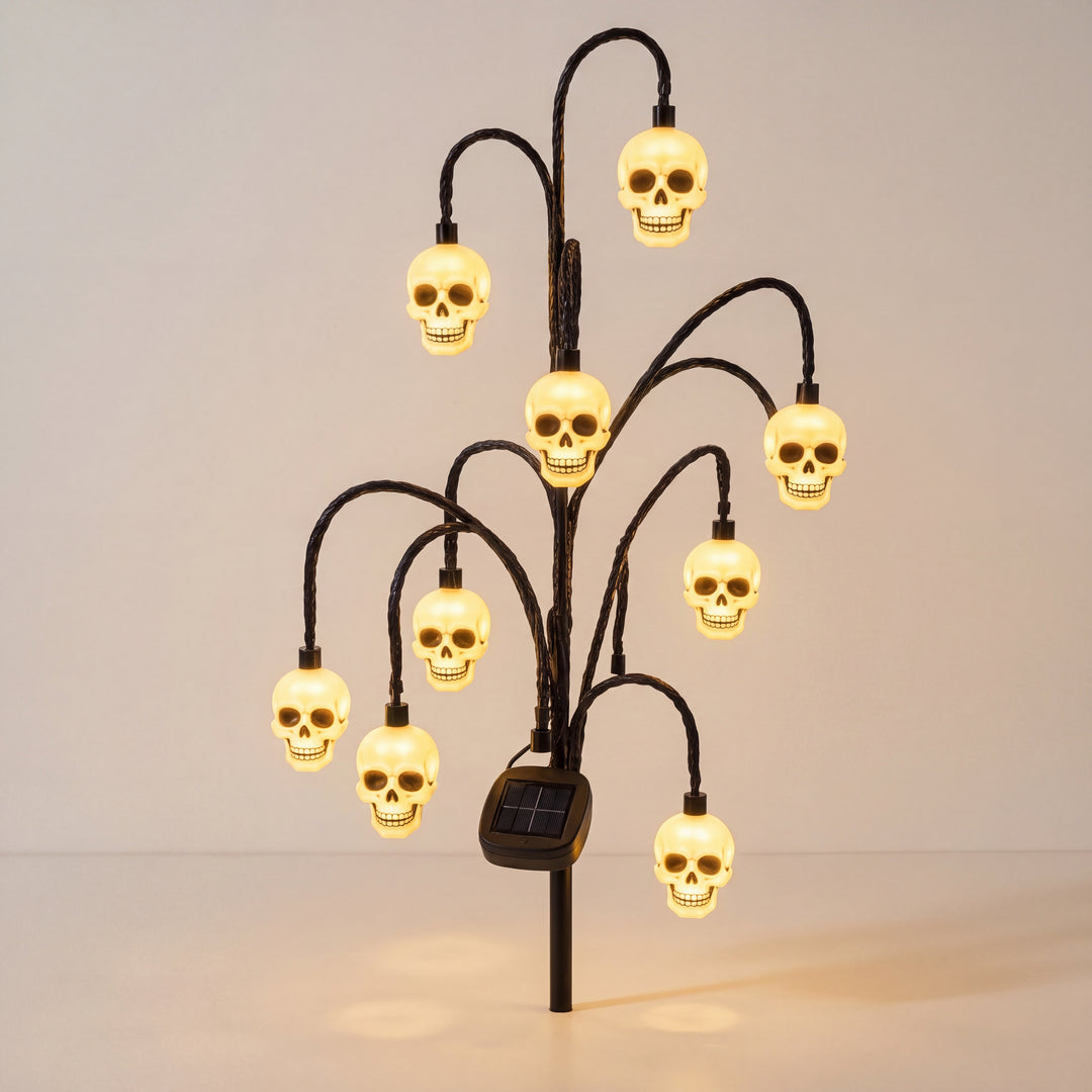 Morda | Solar LED Halloween Willow Tree Light for Yard and Garden Decor