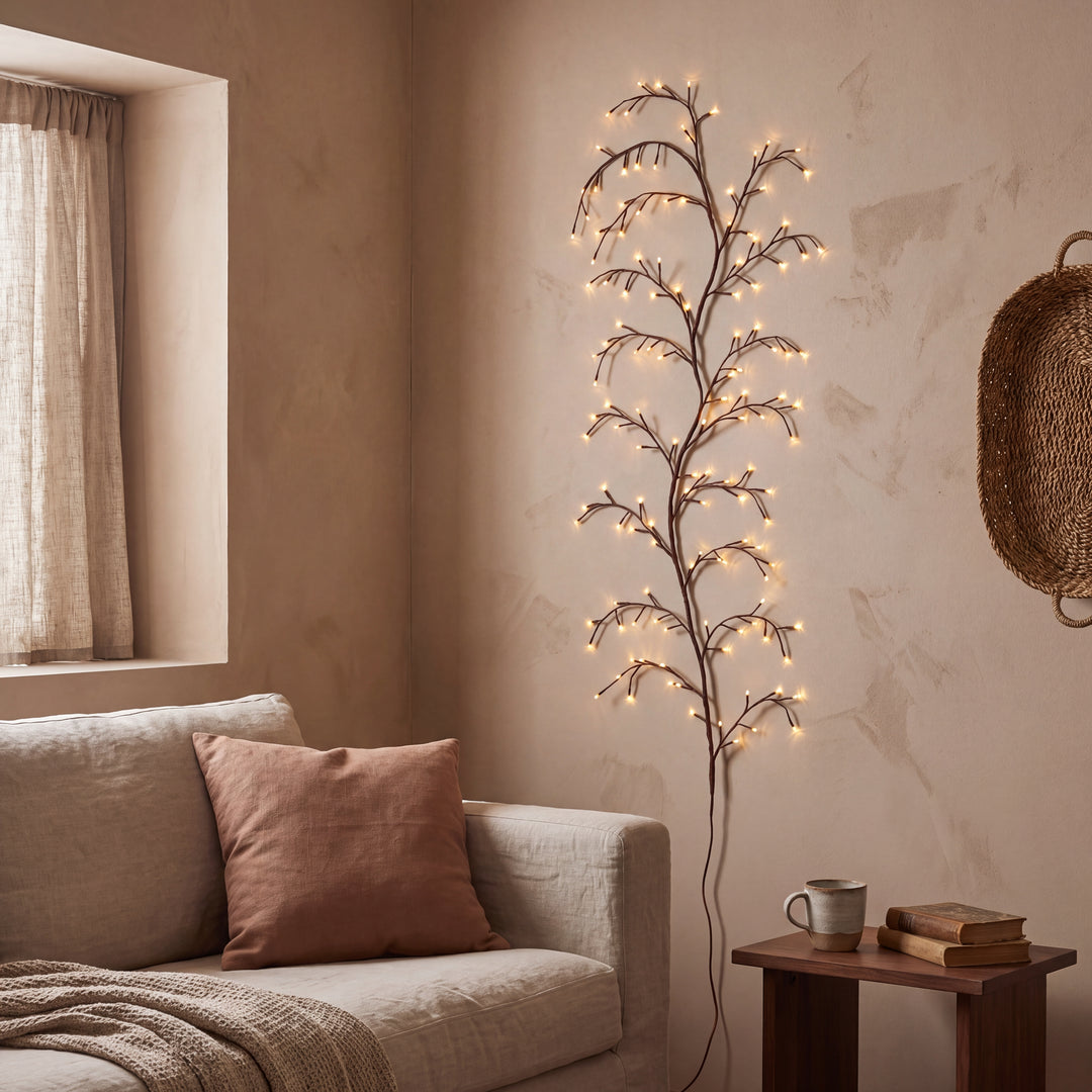 Willow Branch Fairy Lights | LED Vine Lights for Wall & Headboard