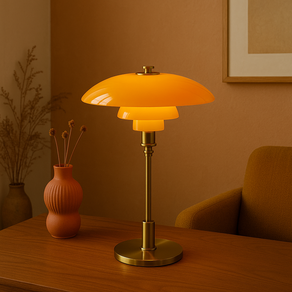 Noxen | Table Lamp – Dimmable LED, Iron and Glass 2