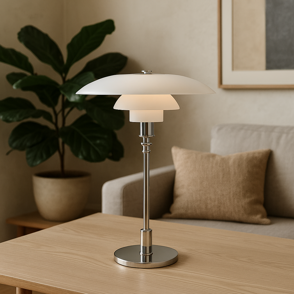 Noxen | Table Lamp – Dimmable LED, Iron and Glass 3