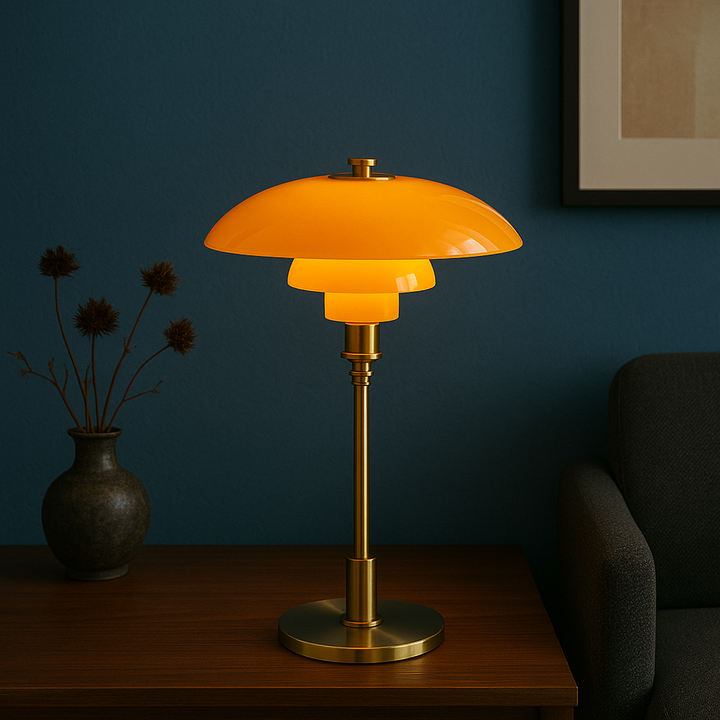 Noxen | Table Lamp – Dimmable LED, Iron and Glass 4